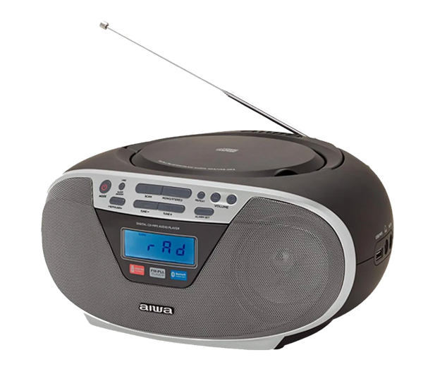 AIWA AIWA boombox BBTU-400SL CD/FM RDS/USB/BT srebrny - 1515108 - zdjęcie 5